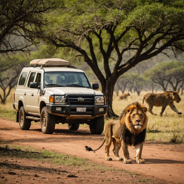 Quels sont les meilleurs conseils pour camper en région de savane avec observation des lions?