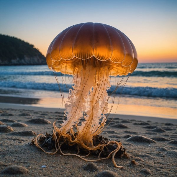 Quels sont les conseils pour un camping en bord de mer pendant la saison des méduses?